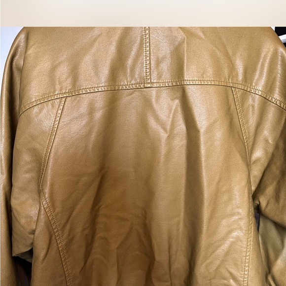 FP Movement by Free People Brown Leather Jacket - Picture 2 of 5